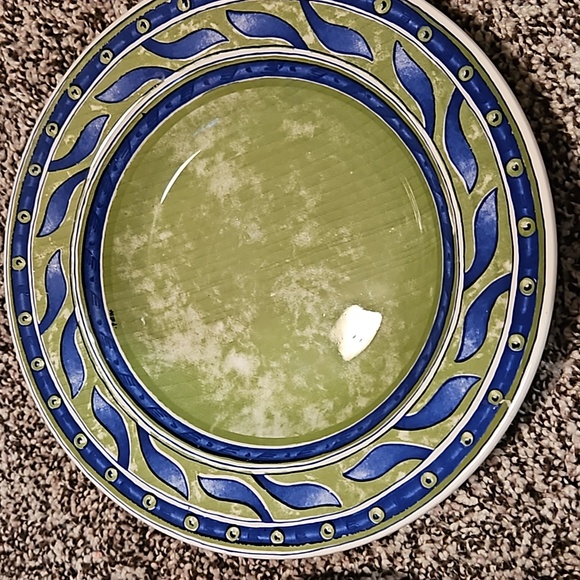 Verseilles Quadrifoglio for Pier 1 Salad/Pasta Bowls set of 2 - Picture 2 of 6